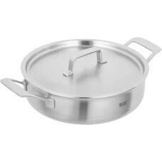 Kuhn Rikon Culinary Fiveply 24cm/3L Serving Pan with Lid - Serving Pan