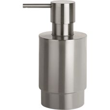 Dispensador de jabón Spirella Nyo - Acero inoxidable, Gris