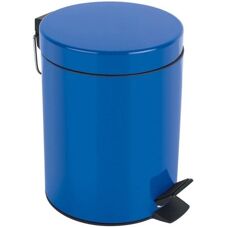 Poubelle Spirella 7610583163844 - Bleu - 3L Acier - Publicité