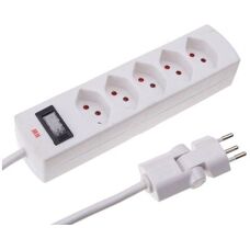 Max Hauri AG - 114967 - 5 Steckdosen - 2 m - Power strip