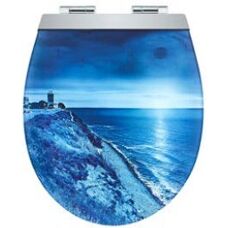 Diaqua Menton LED Slow Down Siège de WC - Toilet Seat - Publicité