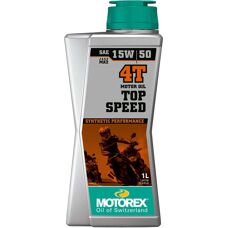 Motorex Top Speed 15W50 Motorcycle Oil - 1L