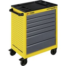 KRAFTWERK - BT 700 - Gelb - 7 Schubladen - Werkzeugwagen