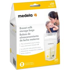 Sacos de armazenamento de leite materno Medela - 50 unidades - Armazenamento de leite