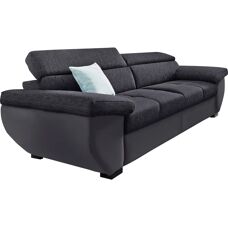 Cotta Speedway 2,5-Sitzer Sofa - Schwarz - Moderner Komfort