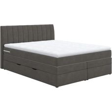 COTTA - Shark - Dunkelgrau - 160x200 - Boxspringbett
