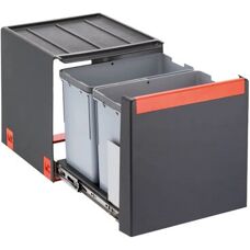 Franke Cube 40 - Rechteckiger Schwarzer Küchenspüle 28L