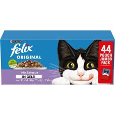 Felix Original en Gelée Mix - Comida para gatos 44 x 85 g