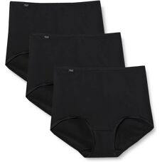 Sloggi 24/7 Mikrofaser Maxi Slips 3er-Pack - schwarz