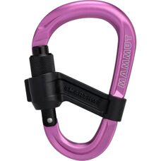 Mammut Smart HMS 2.0 Karabiner - Pink - Sicherheitsverschluss - Querbelastungsschutz - 28kN - 119x77mm