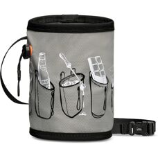 Mammut GYM PRINT CHALK BAG - Schwarz/Grau - Klettergurtasche