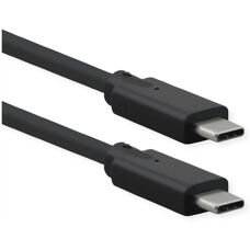 Roline USB C Kabel 20Gbps 1.5m Sort - USB Kabel