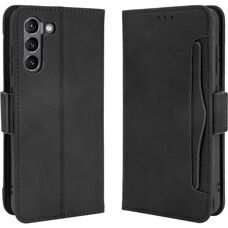 Cover-Discount Galaxy S21 FE - Kartenfächer Kunstleder Hülle - Smartphone Hülle