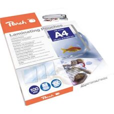 Custodia laminatrice Peach PP500-02 - 100 pezzi, A4, 100μm