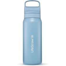 LifeStraw stalowa butelka na wodę - Islandzki błękit - 650ml