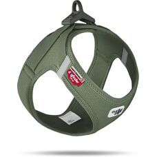 Curli Air-Mesh XS Grün Polyester Hundegeschirr - Geschirr