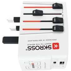 Skross World USB Charger AC65PD - Travel Power Adapter