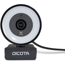 Dicota D32066 Webcam - 5 MP, Ringlicht, USB 2.0 - Webcam