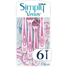Gillette Simply Venus 4 Pezzi + 2 Gratis - Rasoi