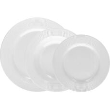 Set di stoviglie in porcellana bianca Tognana 18 pz
