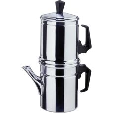 Cafetière napolitaine en aluminium Ilsa - 1 tasse - Publicité