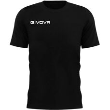 GIVOVA Zwarte Korte Mouw T-Shirt - Sportkleding