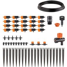 Kit microirrigazione Claber - per 20 vasi - Nero - Kit di irrigazione