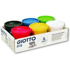 Giotto Dita - Multicolor Finger Paints - Art Supplies