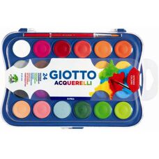 Acquerelli Giotto - 24 Colori - Materiali Artistici