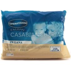Caleffi - Protège-matelas en laine - Piazza e Mezza