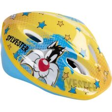 Casque de vélo enfant Looney Tunes - 52-56cm - Jaune - Publicité