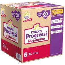 Pampers Progressi Mutandino 6 XL - Pannolini