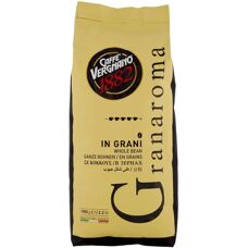 Vergnano Gran Aroma Kaffeebohnen - 1kg - Arabica & Robusta Mischung - Hochwertig