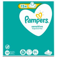 Πανεμορφές μαντηλάκια μωρού - Sensitive - 1200 τεμάχια