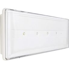 Lampada di emergenza Beghelli IP42 - LED 11W, 1-2h, Montaggio a parete