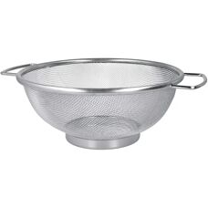 Metaltex Edelstahl-Sieb mit Griffen - 25cm - Küchenutensil