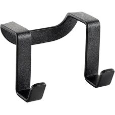 Metaltex Doppelhaken Handtuchhalter - Schwarz - Haken