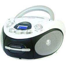 Lettore CD portatile Majestic AH-2387R - MP3, WMA, Cassetta, USB