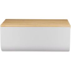 Alessi BG03 WG Boîte à pain gris chaud avec bambou