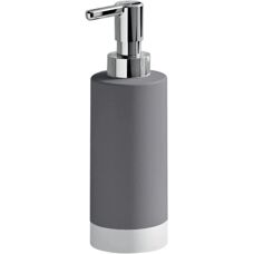 GEDY New Mizar Gray Ceramic Soap Dispenser - Soap Dispenser