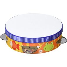 SEVI 81858 Tambourin en Bois - Premier Instrument de Musique pour Enfants - Publicité