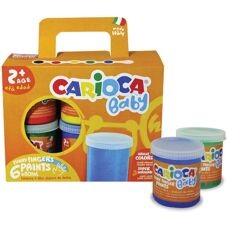Carioca Fingerfarbe - Leuchtende Farben für Kinder ab 2+
