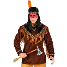 Buttinette Indian Shirt för Män - Storlek XXL - Unisex