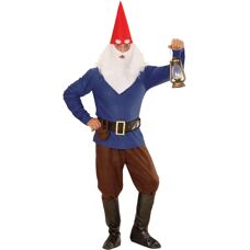 Costume de nain bleu Widmann - Déguisement de jardinier - Publicité