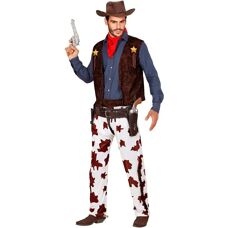 e-Carnavalskleding.nl Cowboykostym för män - Storlek L