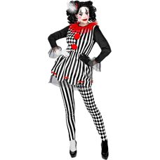 e-Carnavalskleding.nl Harlequin Dress - Adult Costume