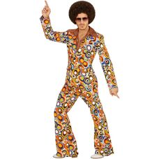 Buttinette Retro Costumes - Multi-Color 70s Style - Unisex