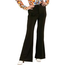 e-Carnavalskleding.nl 70s Disco Pants Groovy Black - Pants
