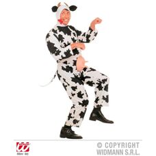 Costume vache WIDMANN 3124M - Unisexe, Mamelle Rose