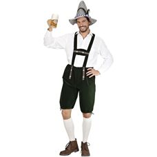 My Other Me Costume Bavarois Vert Foncé pour Hommes